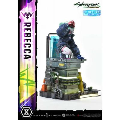 Cyberpunk: Edgerunners Estatua Real Elite Masterline Series 1/4 Rebecca Deluxe Version 54 cm