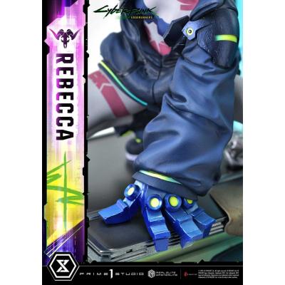 Cyberpunk: Edgerunners Estatua Real Elite Masterline Series 1/4 Rebecca Deluxe Version 54 cm