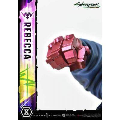Cyberpunk: Edgerunners Estatua Real Elite Masterline Series 1/4 Rebecca Deluxe Version 54 cm