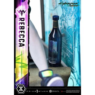 Cyberpunk: Edgerunners Estatua Real Elite Masterline Series 1/4 Rebecca Deluxe Version 54 cm