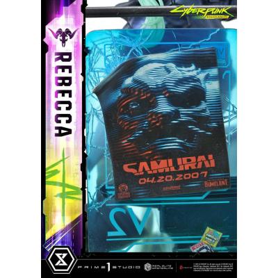 Cyberpunk: Edgerunners Estatua Real Elite Masterline Series 1/4 Rebecca Deluxe Version 54 cm
