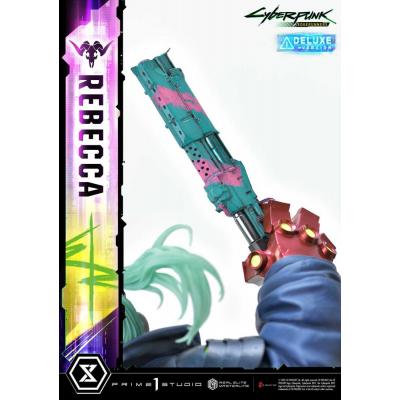 Cyberpunk: Edgerunners Estatua Real Elite Masterline Series 1/4 Rebecca Deluxe Version 54 cm