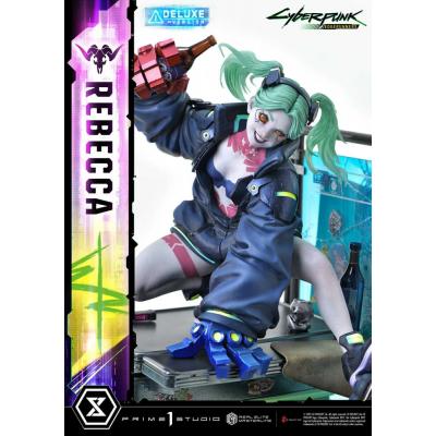 Cyberpunk: Edgerunners Estatua Real Elite Masterline Series 1/4 Rebecca Deluxe Version 54 cm