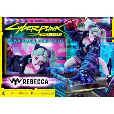 Cyberpunk: Edgerunners Estatua Real Elite Masterline Series 1/4 Rebecca Deluxe Bonus Version 54 cm