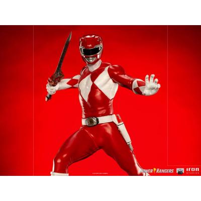 Power Rangers Estatua 1/10 BDS Art Scale Red Ranger 17 cm