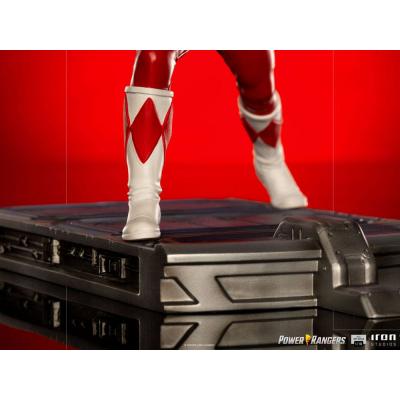 Power Rangers Estatua 1/10 BDS Art Scale Red Ranger 17 cm