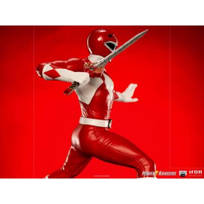 Power Rangers Estatua 1/10 BDS Art Scale Red Ranger 17 cm