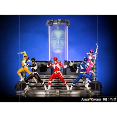 Power Rangers Estatua 1/10 BDS Art Scale Red Ranger 17 cm