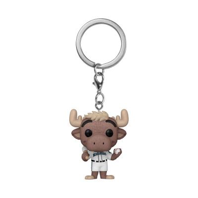 MLB Llaveros Pocket POP! Vinyl Mariners- Mariner Moose 4 cm Expositor (12)