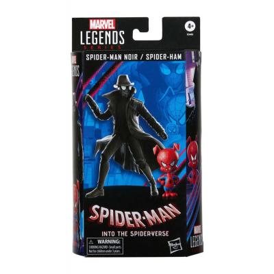 Spider-Man: Un nuevo universo Marvel Legends Pack de 2 Figuras 2022 Spider-Man Noir & Spider-Ham 15 cm