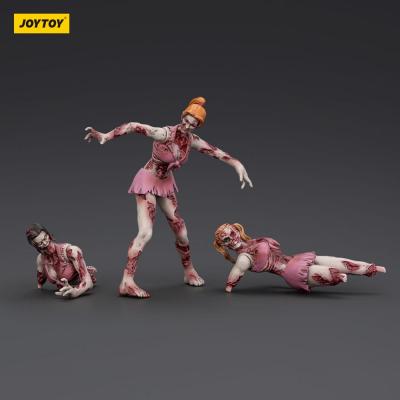 Zombie Pack de 3 Figuras Dark Source Cheer Leaders 8 cm