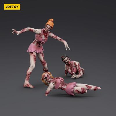 Zombie Pack de 3 Figuras Dark Source Cheer Leaders 8 cm