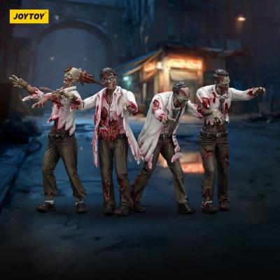 Zombie Pack de 4 Figuras Dark Source Scientists (Male) 8 cm
