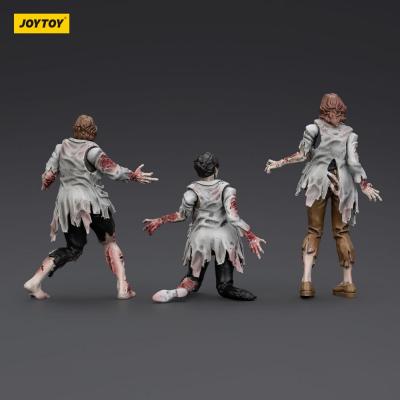 Zombie Pack de 3 Figuras Dark Source Scientists (Female) 8 cm