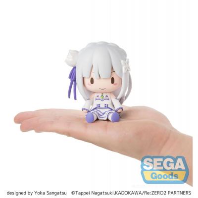 Re:Zero Starting Life in Another World Figura Fuwa Petit Chibi PVC Emilia 8 cm