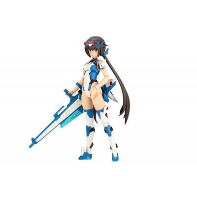 Frame Arms Girl Maqueta Plastic Model Kit Stylet Swimsuit Blue Impulse Color Ver. 16 cm