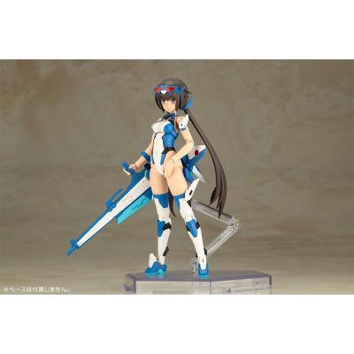 Frame Arms Girl Maqueta Plastic Model Kit Stylet Swimsuit Blue Impulse Color Ver. 16 cm