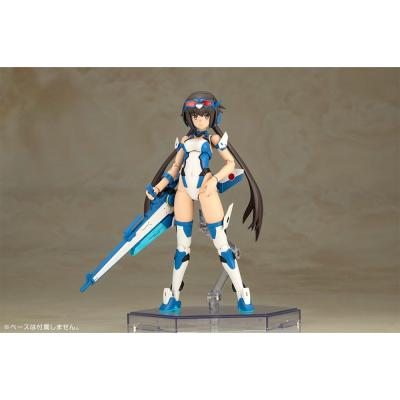 Frame Arms Girl Maqueta Plastic Model Kit Stylet Swimsuit Blue Impulse Color Ver. 16 cm