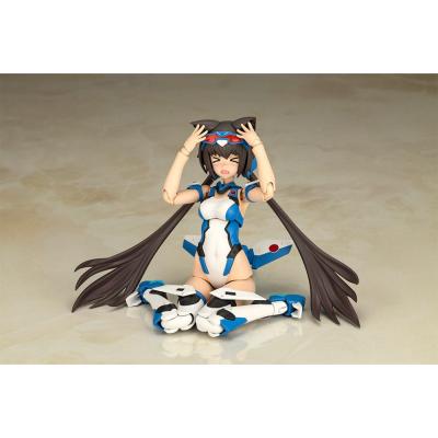 Frame Arms Girl Maqueta Plastic Model Kit Stylet Swimsuit Blue Impulse Color Ver. 16 cm