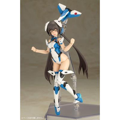 Frame Arms Girl Maqueta Plastic Model Kit Stylet Swimsuit Blue Impulse Color Ver. 16 cm