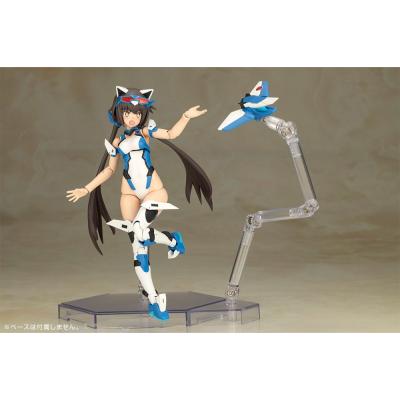 Frame Arms Girl Maqueta Plastic Model Kit Stylet Swimsuit Blue Impulse Color Ver. 16 cm
