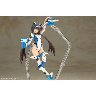 Frame Arms Girl Maqueta Plastic Model Kit Stylet Swimsuit Blue Impulse Color Ver. 16 cm