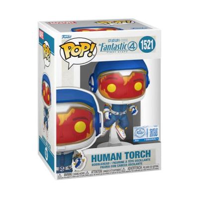 Los Cuatro Fantásticos: primeros pasos POP! Vinyl Figura Human Torch (Astronaut) 9 cm