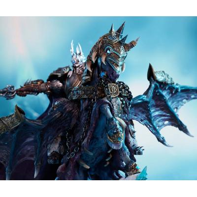 World of Warcraft Estatua The Lich King & Invincible 68 cm
