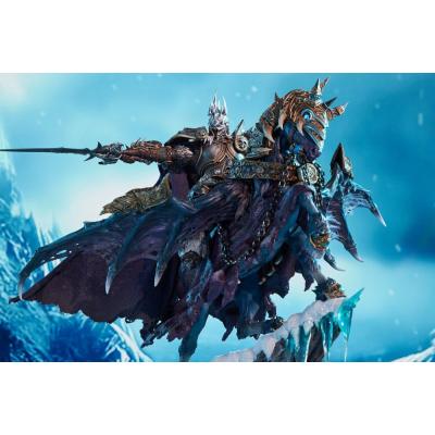 World of Warcraft Estatua The Lich King & Invincible 68 cm