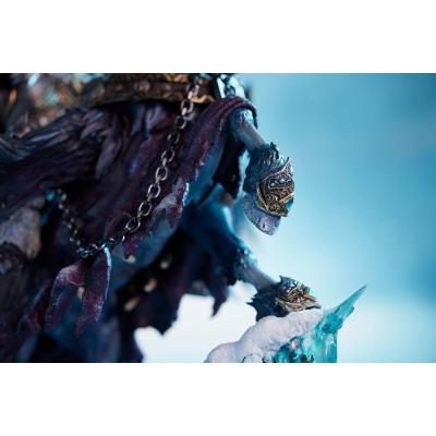 World of Warcraft Estatua The Lich King & Invincible 68 cm