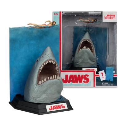 Tiburón Estatua PVC Movie Maniacs Jaws (50th Anniversary) 16 cm