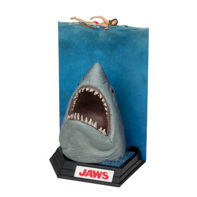 Tiburón Estatua PVC Movie Maniacs Jaws (50th Anniversary) 16 cm