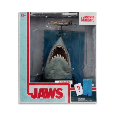 Tiburón Estatua PVC Movie Maniacs Jaws (50th Anniversary) 16 cm