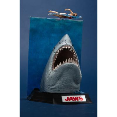 Tiburón Estatua PVC Movie Maniacs Jaws (50th Anniversary) 16 cm