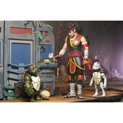 Teenage Mutant Ninja Turtles: The Last Ronin Figura Ultimate Casey Marie with Baby Odyn & Uno 17 cm