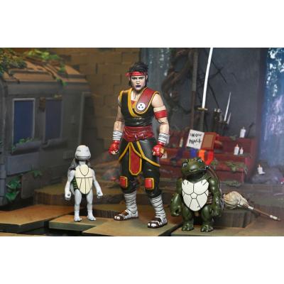 Teenage Mutant Ninja Turtles: The Last Ronin Figura Ultimate Casey Marie with Baby Odyn & Uno 17 cm
