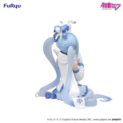 Hatsune Miku Estatua PVC Noodle Stopper Snow Miku Sky Town 10th Ver. 15 cm