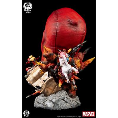 Marvel Busto Fine Art Deadpool Deluxe Edition 42 cm