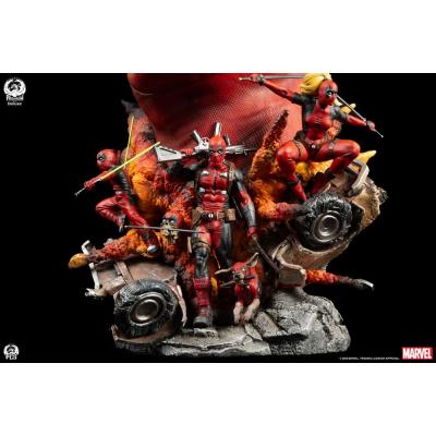 Marvel Busto Fine Art Deadpool Deluxe Edition 42 cm