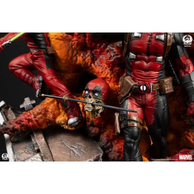 Marvel Busto Fine Art Deadpool Deluxe Edition 42 cm