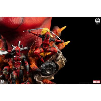 Marvel Busto Fine Art Deadpool Deluxe Edition 42 cm