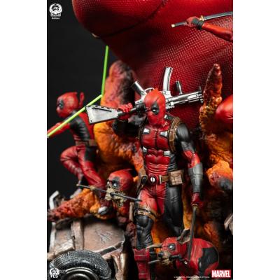 Marvel Busto Fine Art Deadpool Deluxe Edition 42 cm