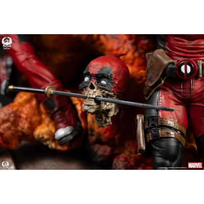 Marvel Busto Fine Art Deadpool Deluxe Edition 42 cm