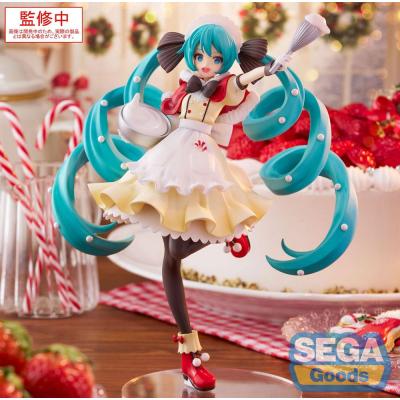Character Vocal Series 01: Hatsune Miku Estatua Luminasta PVC Hatsune Miku Christmas 2025 20 cm