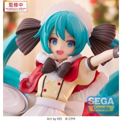 Character Vocal Series 01: Hatsune Miku Estatua Luminasta PVC Hatsune Miku Christmas 2025 20 cm