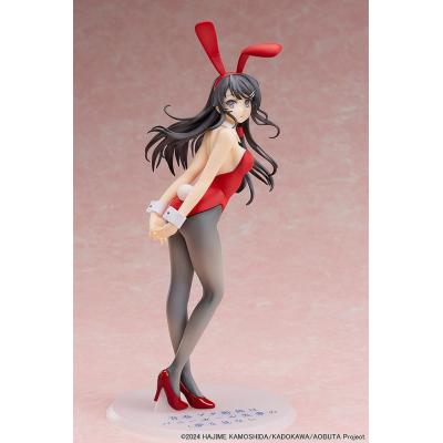 Rascal Does Not Dream of Bunny Girl Senpai Estatua 1/7 Mai Sakurajima Red Bunny Girl Ver. 27 cm