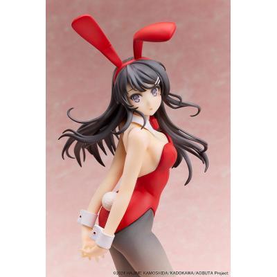 Rascal Does Not Dream of Bunny Girl Senpai Estatua 1/7 Mai Sakurajima Red Bunny Girl Ver. 27 cm