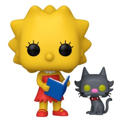 Simpsons POP&Buddy TV Vinyl Figura Lisa & SB 9 cm