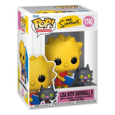 Simpsons POP&Buddy TV Vinyl Figura Lisa & SB 9 cm