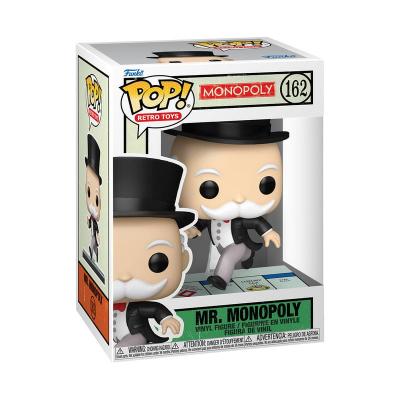 Monopoly POP! Retro Toys Vinyl Figura Mr Monopoly(Pass Go) 9 cm
